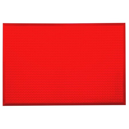 Ergomat Ergomat Infinity Smooth Red 2ft x 16ft Anti-Fatigue Floor Mat INS0216-R
